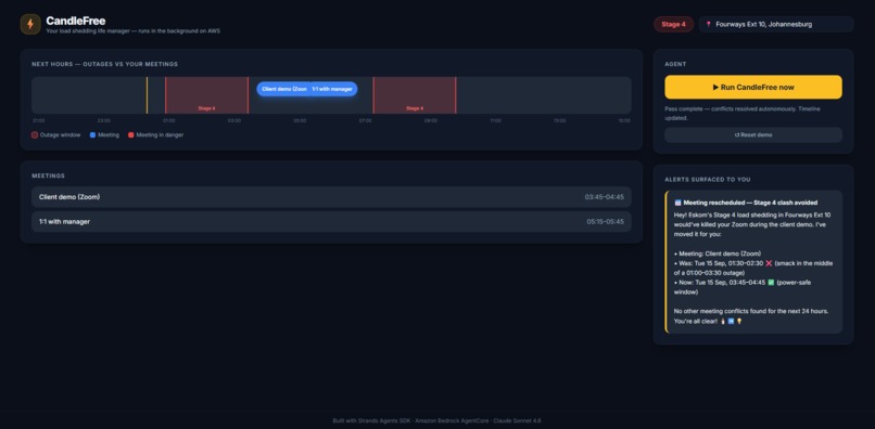 CandleFree – screenshot 2