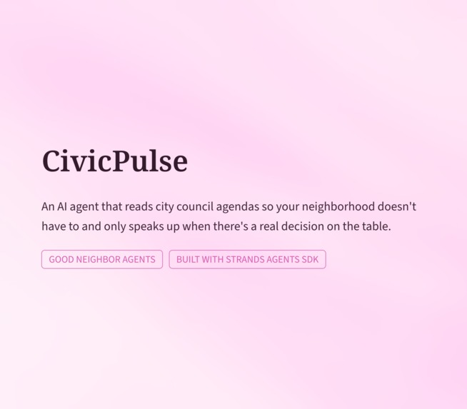 CivicPulse – screenshot 1