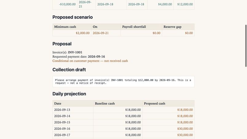 Clearweek – screenshot 2