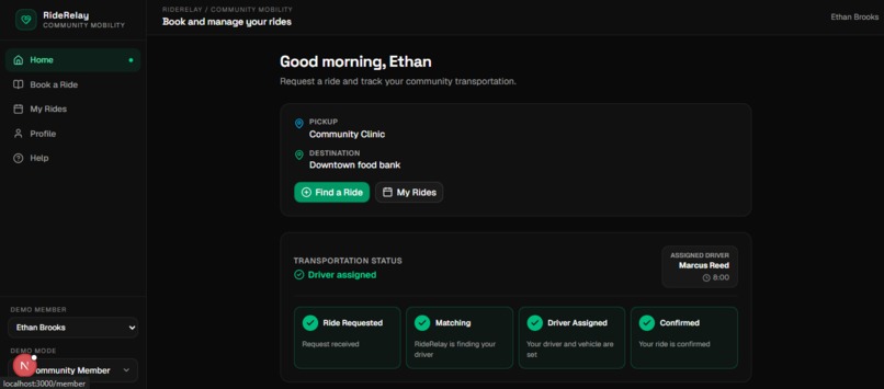 RideRelay  – screenshot 6