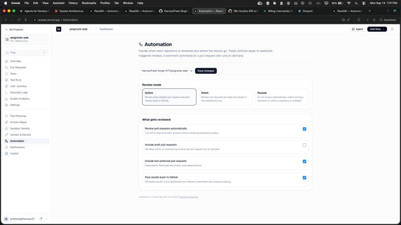 RazeQA — Autonomous Intent-to-Verification Engine – screenshot 4