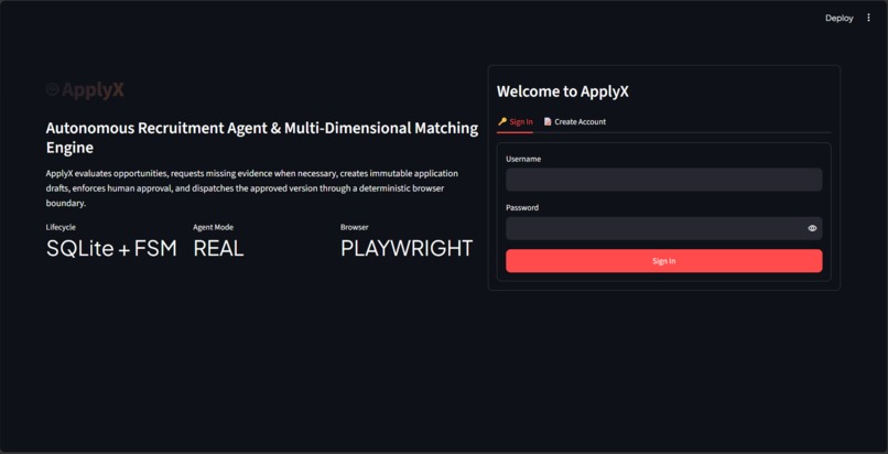 ApplyX – screenshot 1