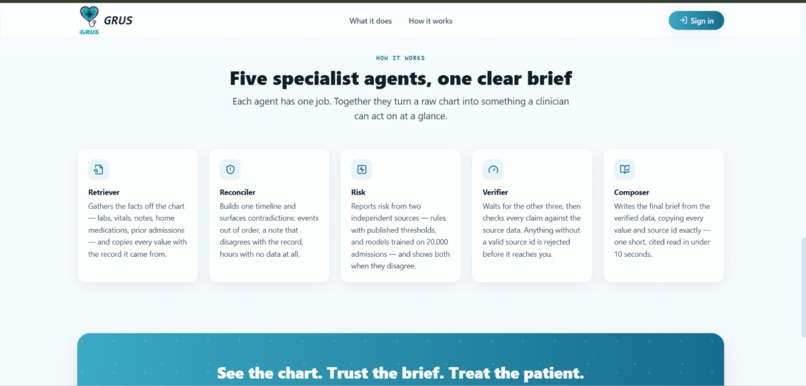 GRUS — Hospital Emergency Decision Support System – screenshot 3