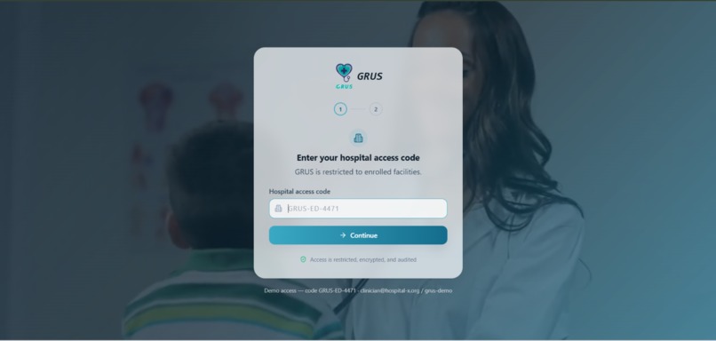GRUS — Hospital Emergency Decision Support System – screenshot 4