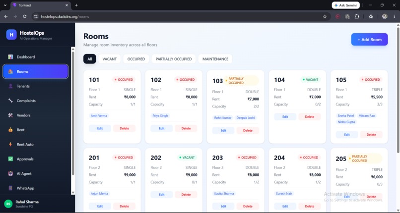 HostelOps – screenshot 5