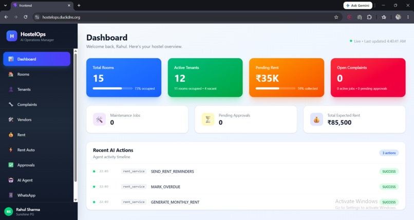 HostelOps – screenshot 7