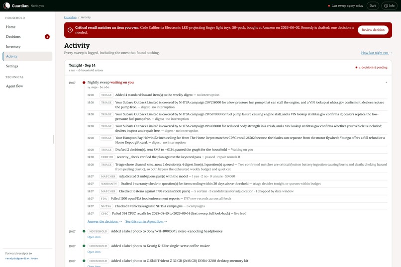 Recall and Warranty Guardian – screenshot 6