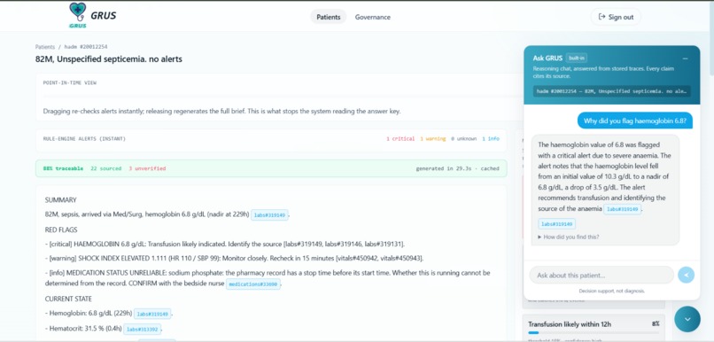 GRUS — Hospital Emergency Decision Support System – screenshot 12