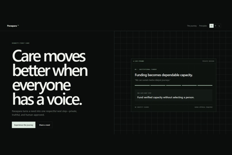 Paraspara – screenshot 1