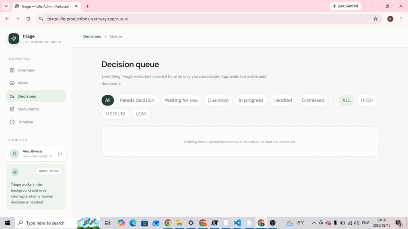 Triage-Life – screenshot 2