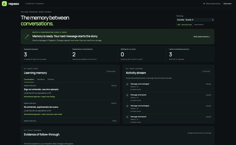 SCHOOL COMMUNITY MEMORY – screenshot 1