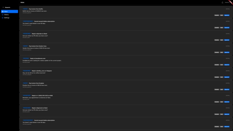 Dispatch – screenshot 2