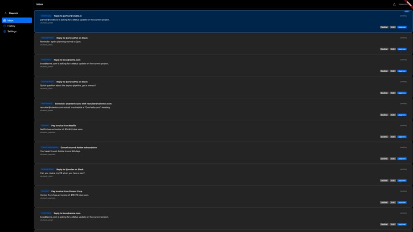 Dispatch – screenshot 3
