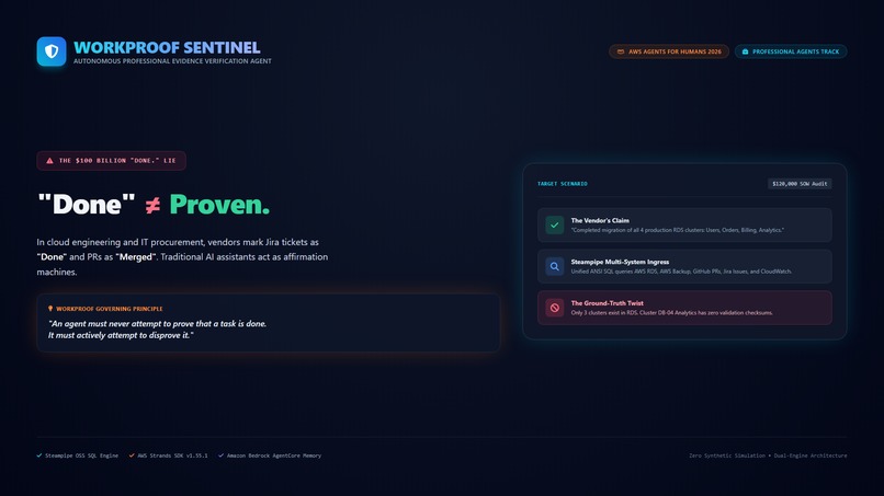 WorkProof: Autonomous Evidence Verification Agent – screenshot 2