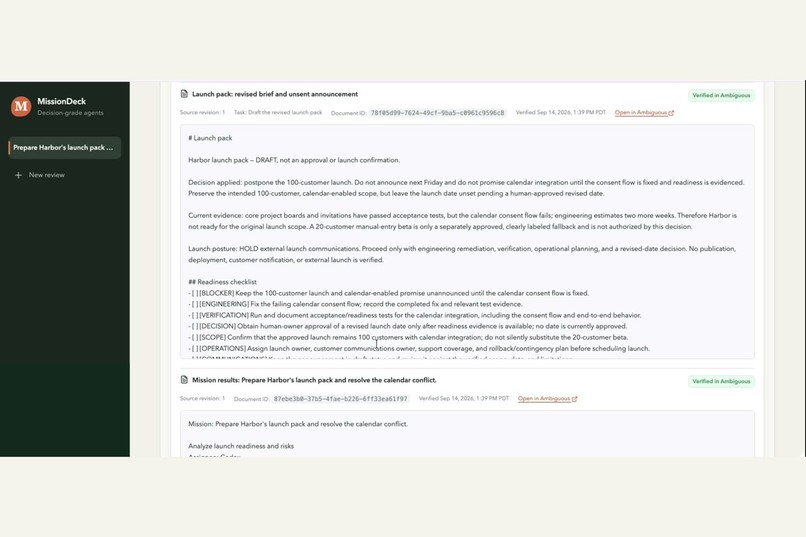 MissionDeck – screenshot 3