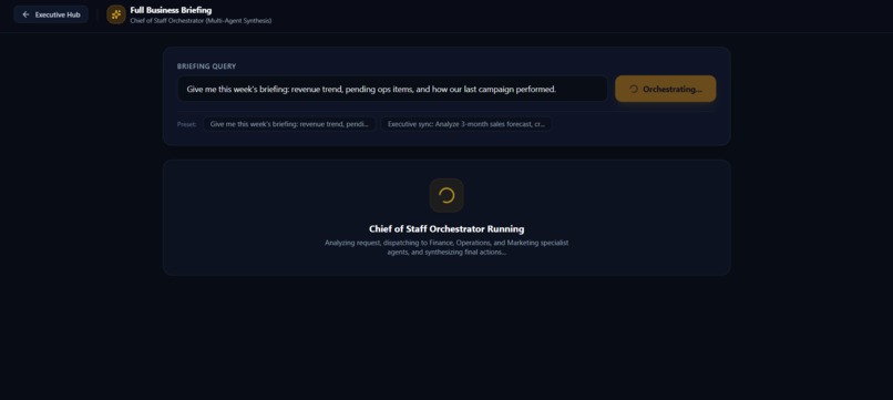 AGentic resolve  – screenshot 1