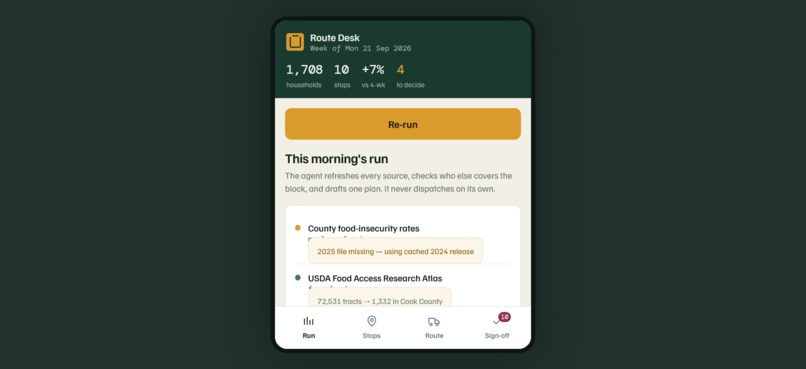 Route Desk  Greater Chicago Table  – screenshot 2