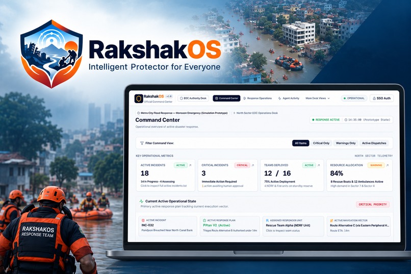RakshakOS – screenshot 1