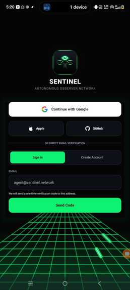 Sentinel – screenshot 1