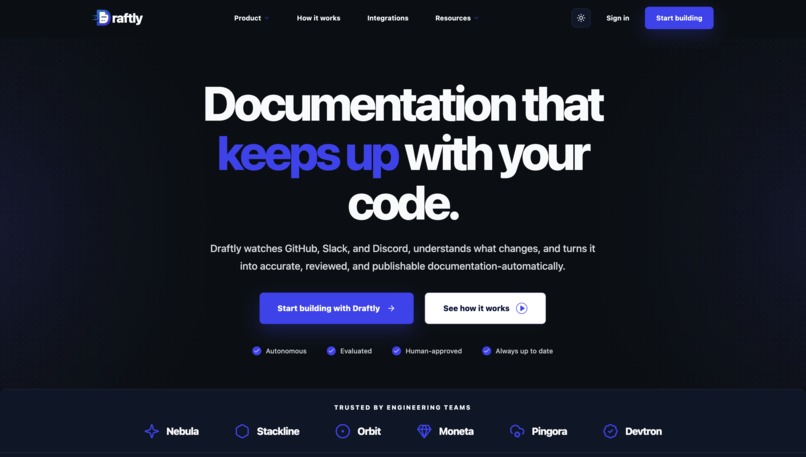 Draftly – screenshot 1