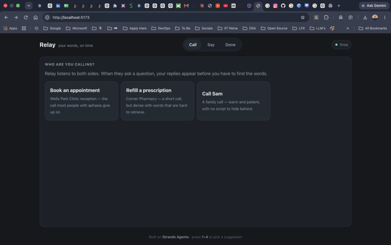 Relay – screenshot 2
