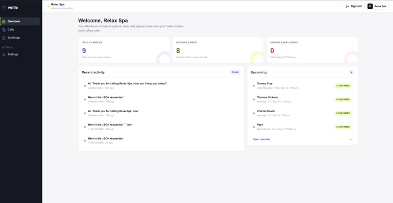 Veille – screenshot 2