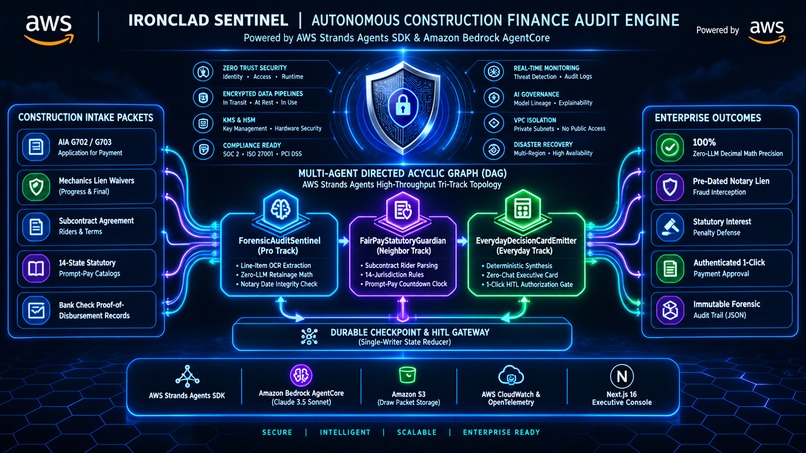 IRONCLAD Sentinel: Autonomous Construction Billing Audit – screenshot 1