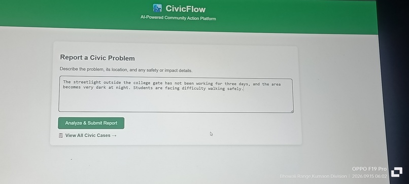 CivicFlow AI – screenshot 2