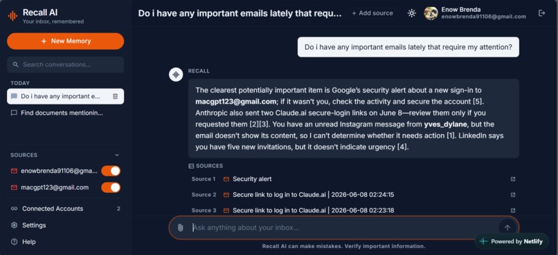 Recall AI – screenshot 4