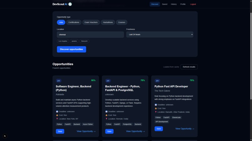 DevScout Ai – screenshot 5