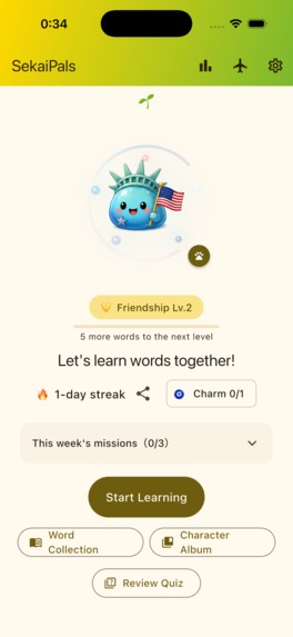 SekaiPals - Daily Words – screenshot 3