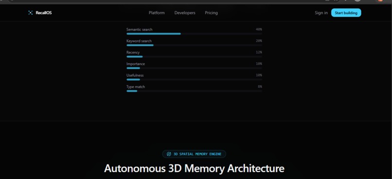 RecallOS: Local Memory Operating System for AI Agents – screenshot 4