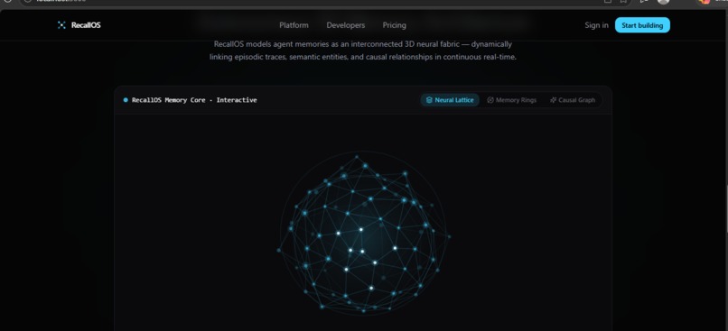 RecallOS: Local Memory Operating System for AI Agents – screenshot 5