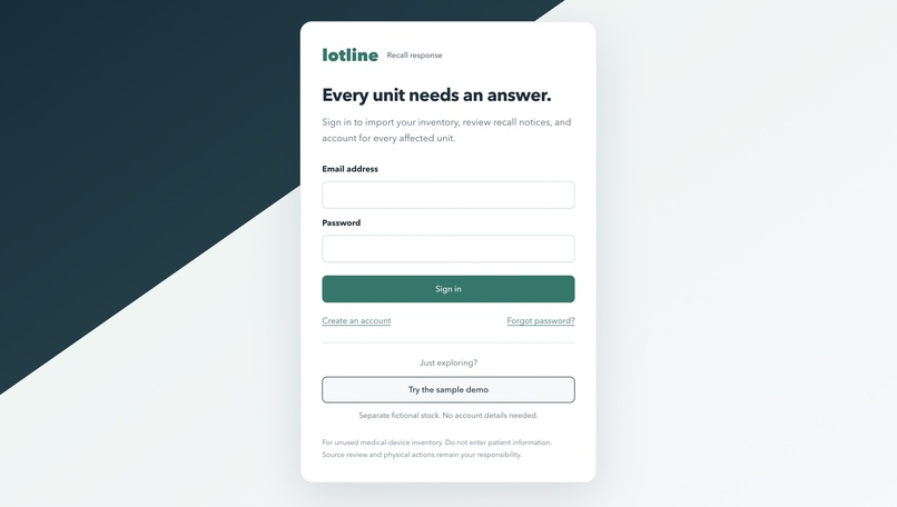 Lotline – screenshot 1