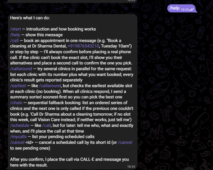 ATC (Automated Telegram Caller) – screenshot 2