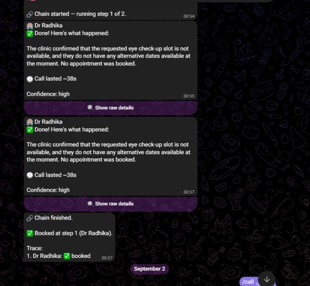 ATC (Automated Telegram Caller) – screenshot 3