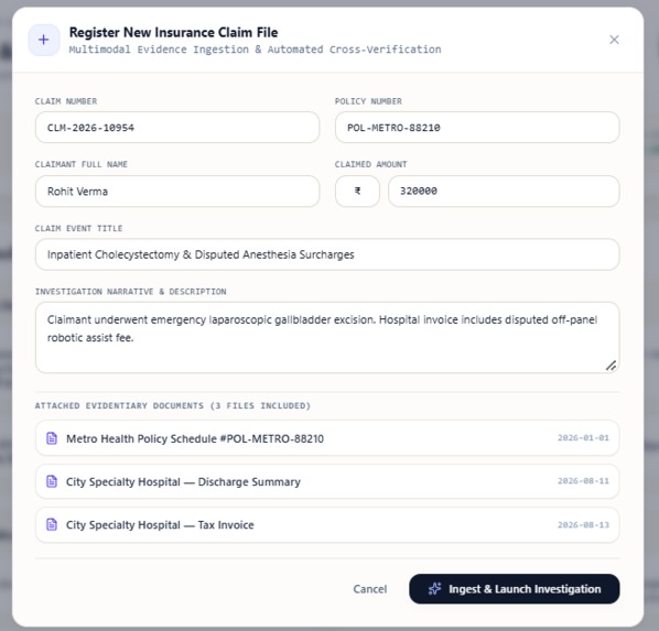 ClaimGuard AI – screenshot 1