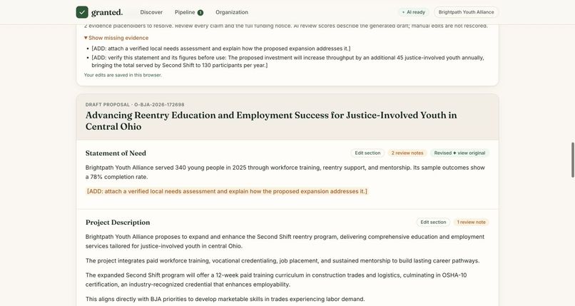 Granted – screenshot 3