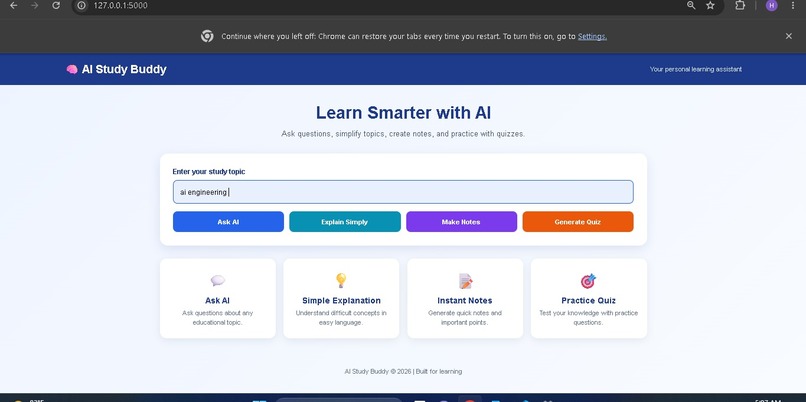 AI Study Buddy – screenshot 2