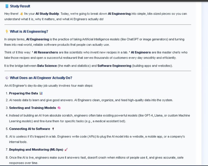AI Study Buddy – screenshot 3