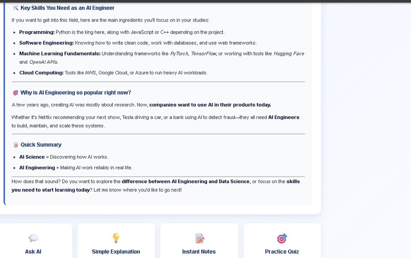 AI Study Buddy – screenshot 4