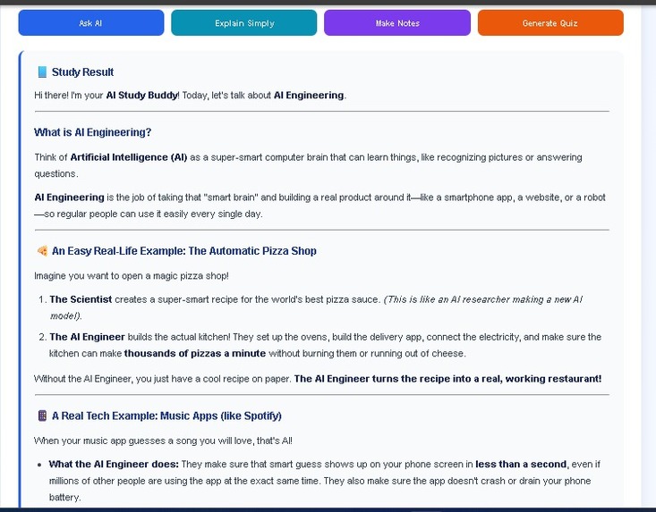 AI Study Buddy – screenshot 5