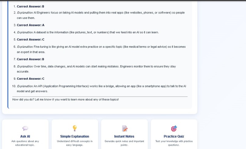 AI Study Buddy – screenshot 10
