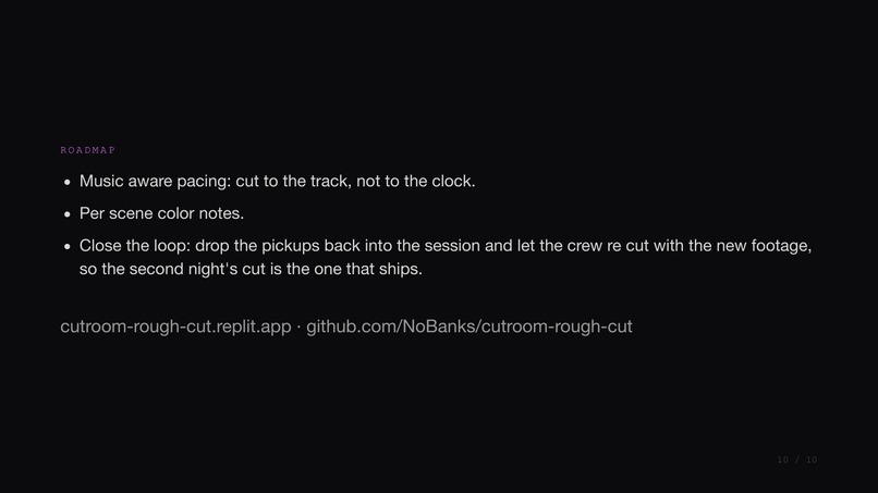 CUTROOM – screenshot 10