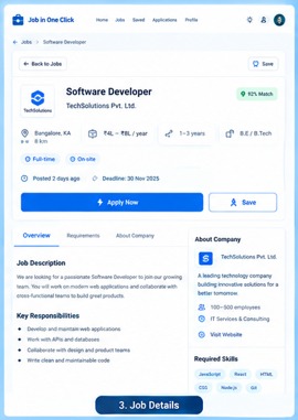 One click Job – screenshot 5