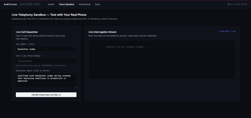 Audit Lane – screenshot 1