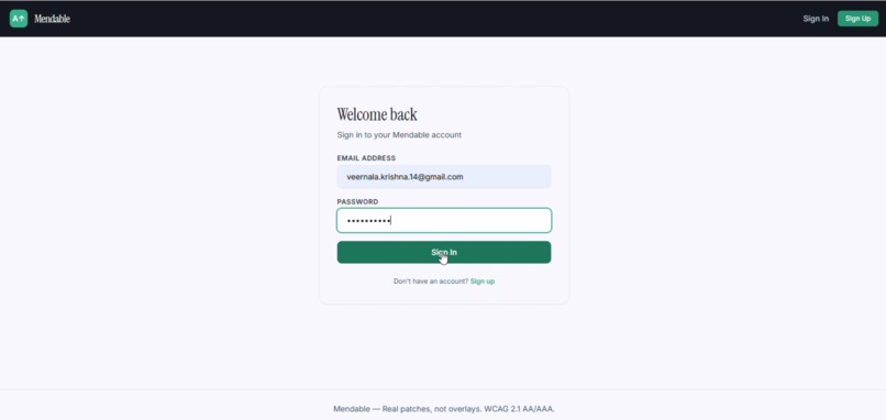 Mendable – screenshot 1