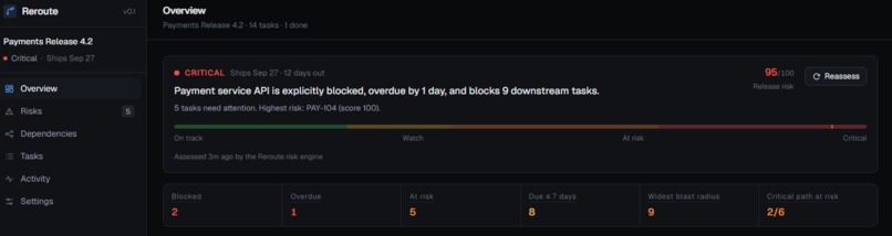 Reroute – screenshot 2