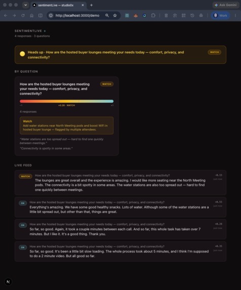 sentimentLive by studio0x – screenshot 4