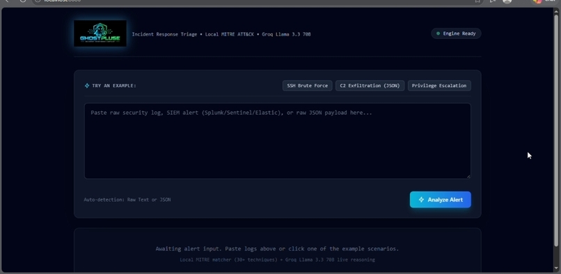 GHOSTPLUSE INCIDENTRESPONSE COPILOT  – screenshot 1